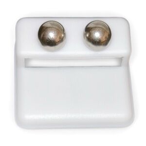 Silver Ball Stud Earrings